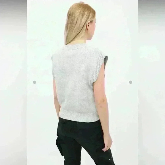 ARITZIA WILFRED ALPS  SWEATER VEST (DUSTY CLAY PINK) - Picture 5 of 7